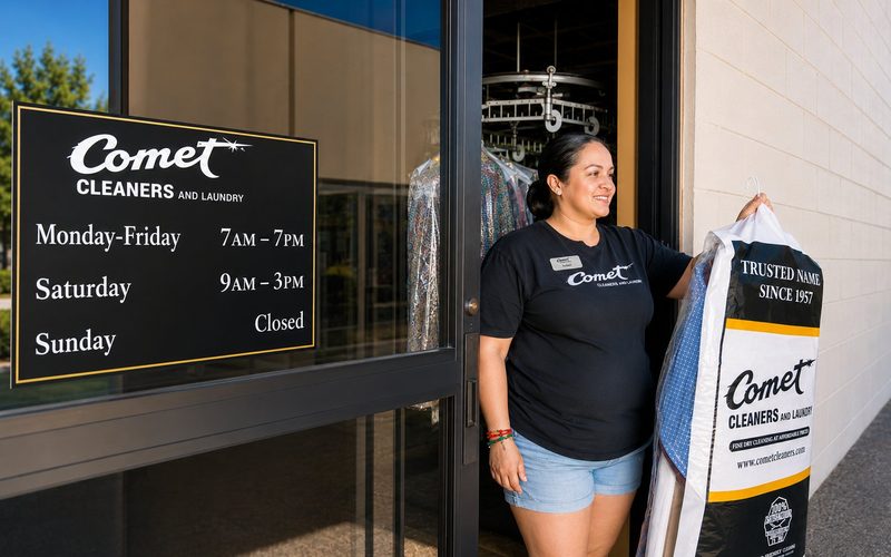 Drive-Thru Service – Comet Cleaners West Texas